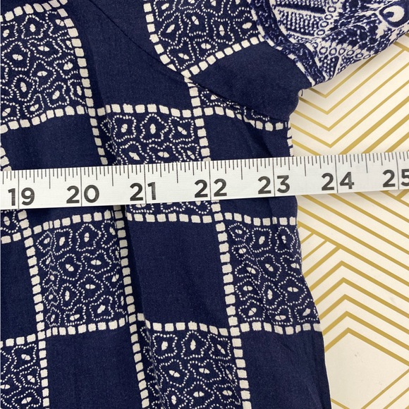 Anthropology dress midi blue - Picture 3 of 12